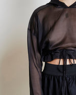 Chiffon Kimora Hoodie