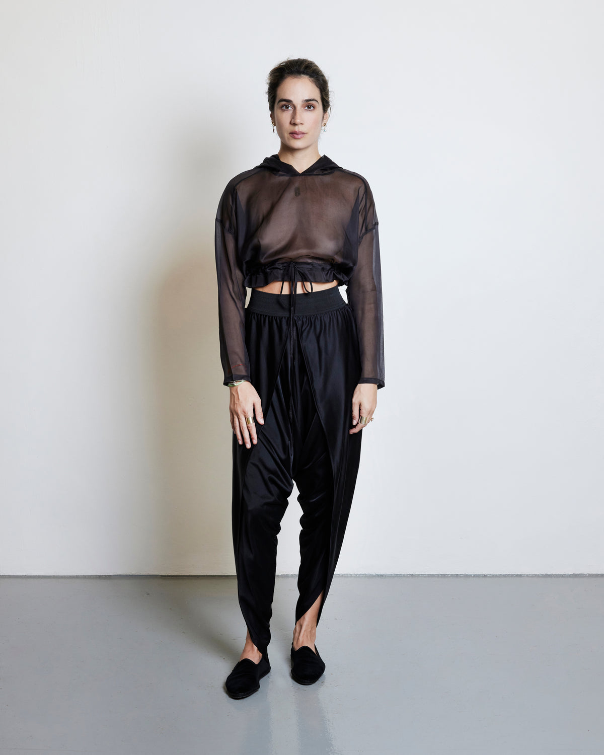 Chiffon Kimora Hoodie