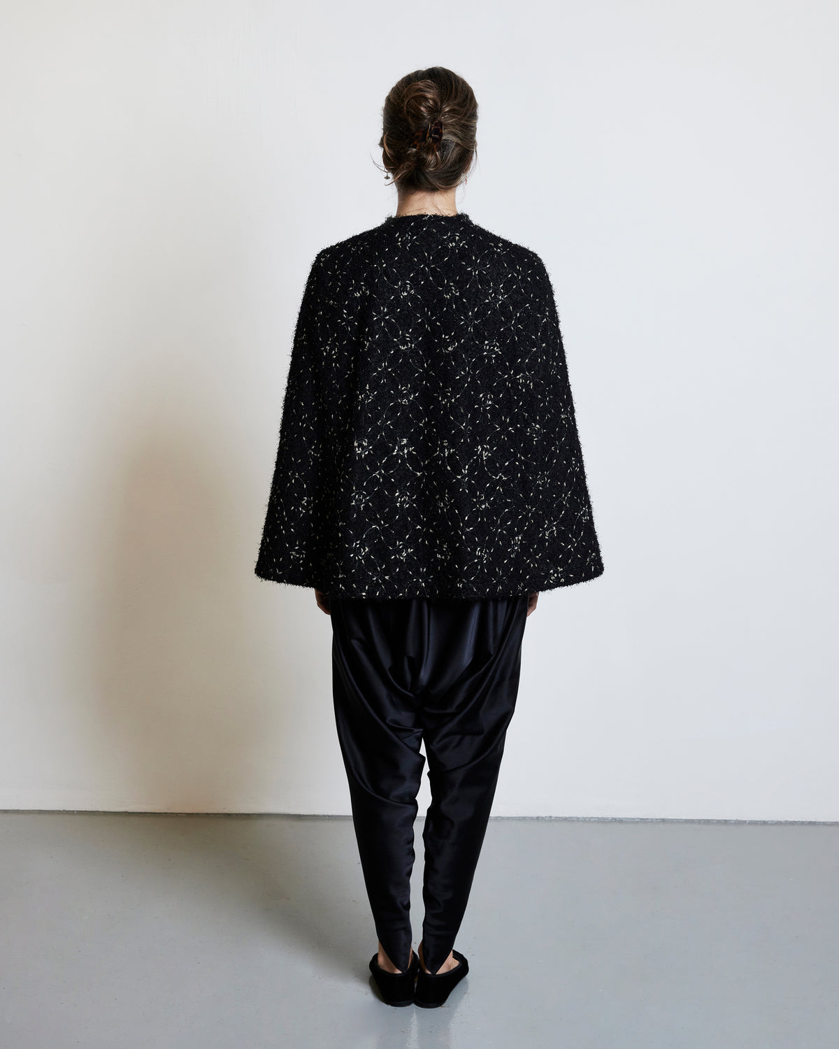 Modern Blazer - Silver Printed