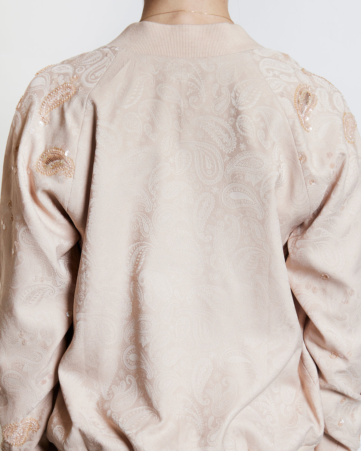 Bomber Jacket - Nude