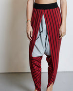 Printed Draped Pants